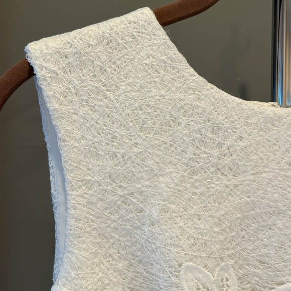 🇪🇸🐠Ivy & Blu ivory dress lace overlay 2 - Picture 5 of 10